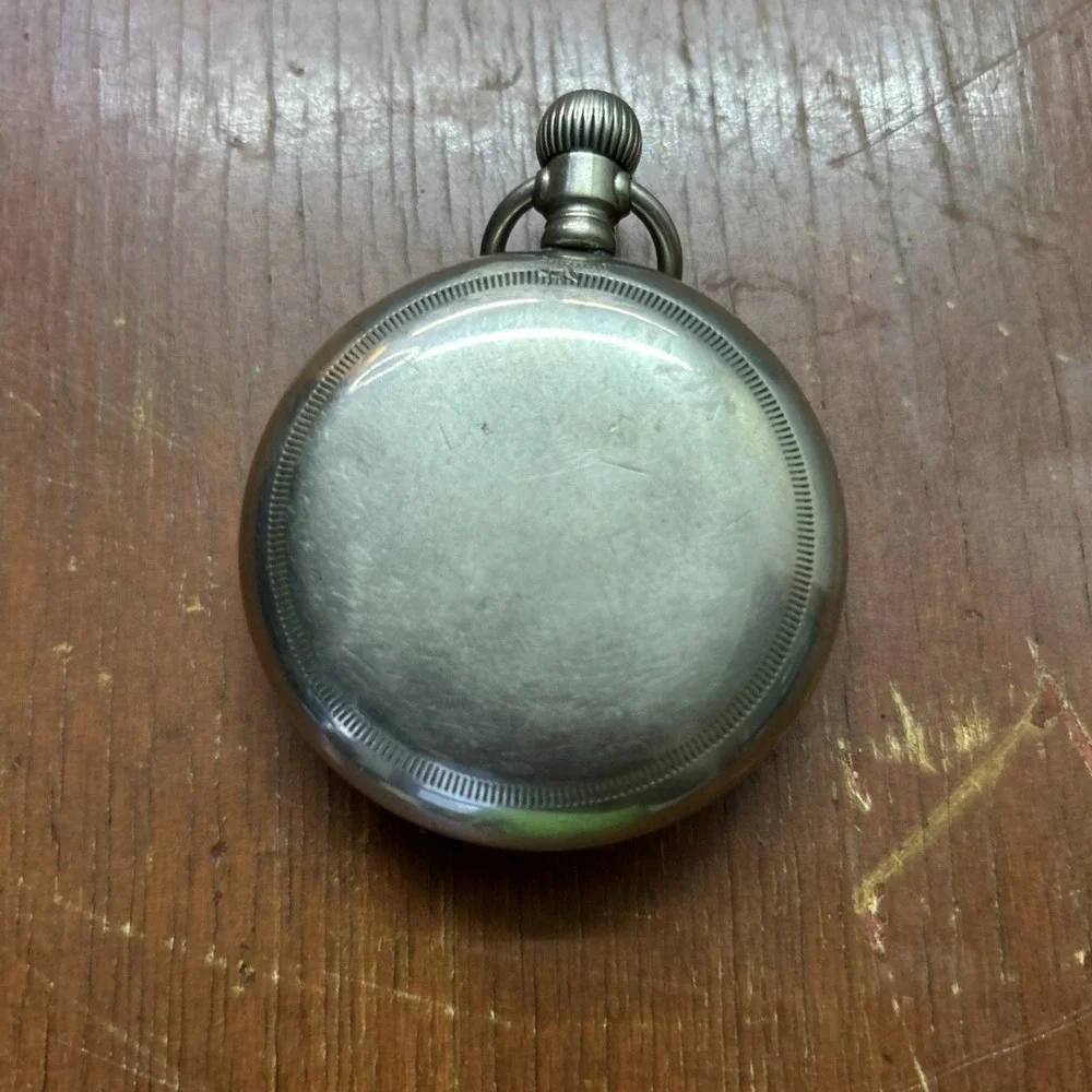 1911 Elgin 17 Jewel Pocket Watch Grade 313 Size 16 Silverode Case Repair